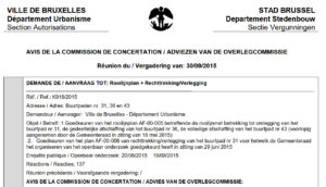 Lire la suite à propos de l’article Sentiers du Keelbeek, avis de la Commission de concertation 30 septembre 2015