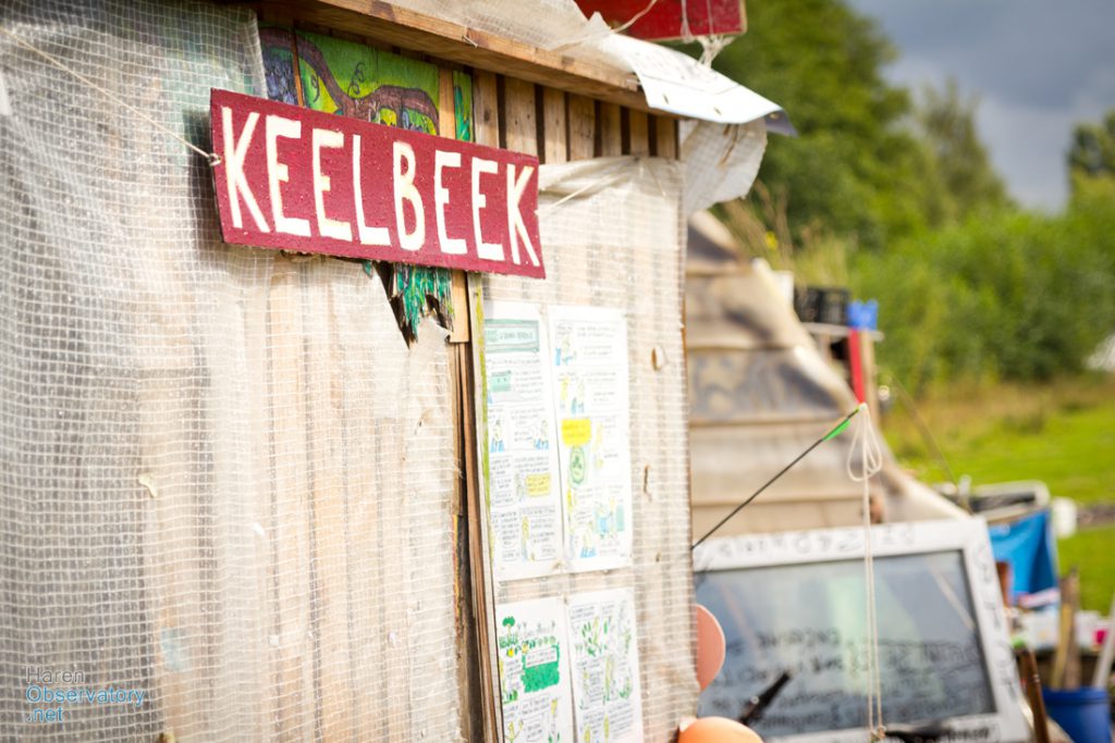 La cabane des Zadistes du Keelbeek