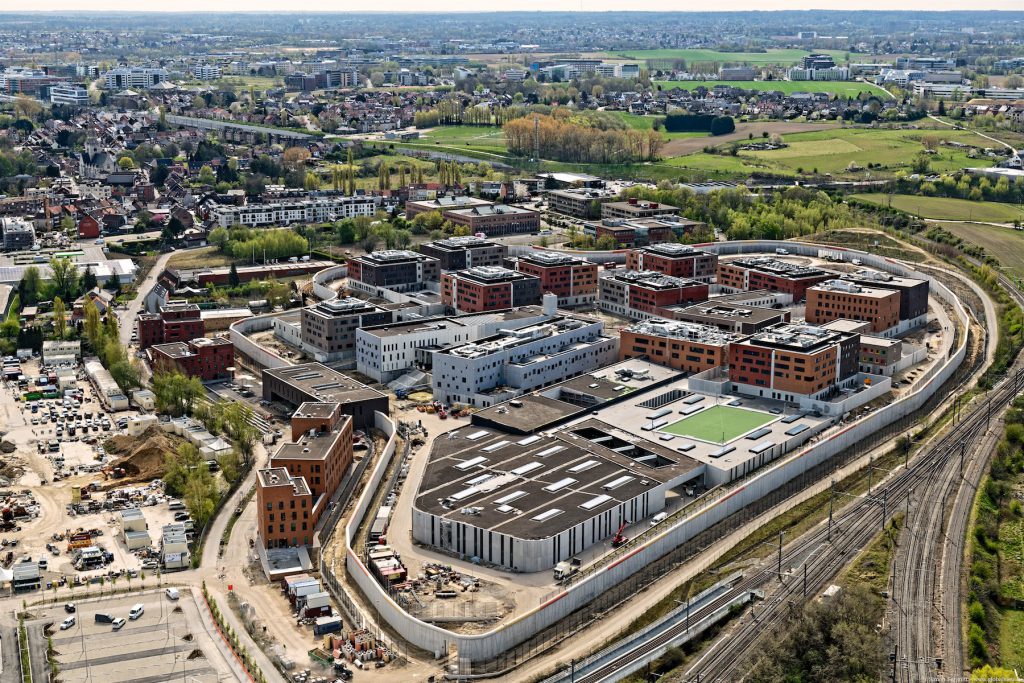 Mégaprison - photo Régie des bâtiments sept 2022